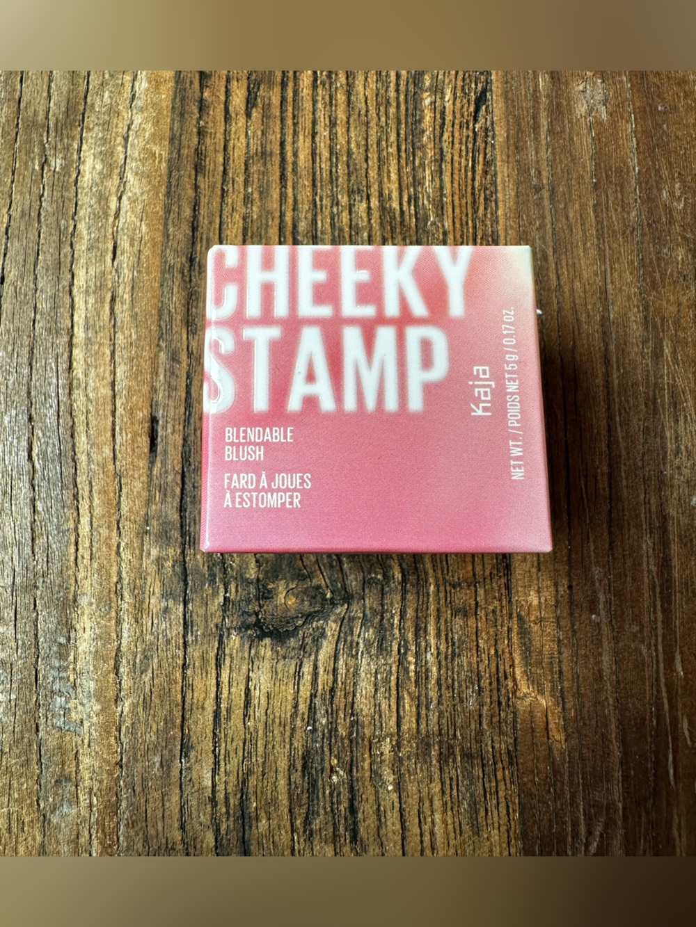 Kaja Cheeky Stamp Blendable Blush — Soft Pink